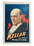 278 Kellar the Great Magician Strobridge litho poster
