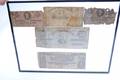 Five 5 Pieces of Confederate Paper Money