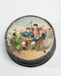 An Early Papier Mache Snuff Box