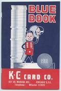 287 Four KC Card Co Blue Book Catalogues 195561