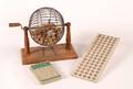 302 Bingo Cage Wwood balls 30 cards  1 Bingo board