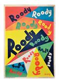 287 Roody names poster Milan N Moneta ca1930