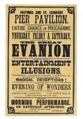 311 Evanion Henry The Great Evanion 1885 poster