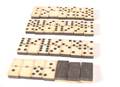331 Dominoes bone set Maker unknown ca 1890