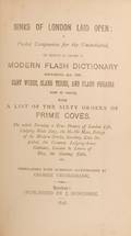 16 Dens of London London J Duncombe 1848