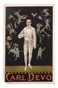 34 Will Goldston poster as Carl Devo ca 1895 litho