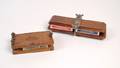 Two Wooden Card Presses ca 1940s