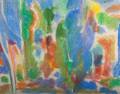 Pastel on Paper Abstract Signed Seiger
