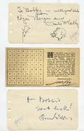 13 Collection of hundreds of autographs of well known