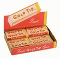 546 Gold Tip Box Fruit Gum Including fourteen full