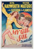 My Gal Sal 20th Century Fox 1942  Onesheet 27 x