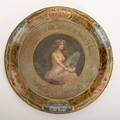 590 CocaCola Nude Vienna Art Plate In Oak Frame