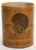 603 Bigger Hair Smoking Tobacco Round Cardboard