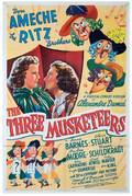 The Three Musketeers 20th Century Fox 1939 Onesheet