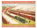 Barnum and Bailey70 Railway Cars Cincinnati