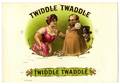 752 Twiddle Twaddle Cigar Box Label Proof Geo