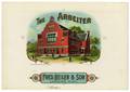 742 The Arbeiter Cigar Box Label Proof Fred Heiler 