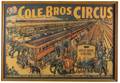 Cole Bros Wonders From All Parts of the World Circus