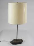 Table Lamp with Natural Stone Base