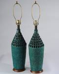 Pair of Ceramic Based Table Lamps