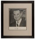768 Johnson Lyndon B Signed Photograph of President