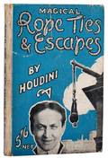 Houdini Harry Magical Rope Ties  Escapes 1922