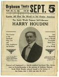 Houdini The Justly World Famous SelfLiberator brochure