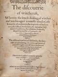 Scot Reginald The Discoverie of Witchcraft 1st edn