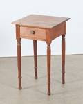 Single Drawer Hepplewhite Side Table