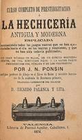 Ponsin JN La Hechicera Antigua y Moderna Valencia