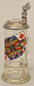 Glass 03 Liter Beer Stein WPlaying Card Maker
