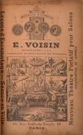 Voisin Two E Voisin Conjuring Catalogs Paris 1893