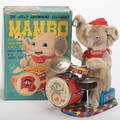 865 Mambo the Jolly Drumming Elephant Toy Japan