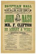Egyptian Hall John Nash Be Merry and Wise Poster