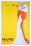 Berta Mame Triton Galleries 1966 Poster 25 x 38