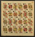 Aspioti Elka Uncut Sheet of Playing Cards Athens