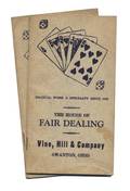Vine Hill  Co House of Fair Dealing two catalogs