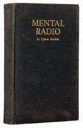 Sinclair Upton Mental Radio Pasadena Author 1930