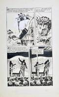 Original Comic Book Art 40 oversize pages Houdini