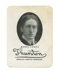 Thurston Howard Thurston Tan San throwout card
