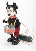 898 Mickey Mouse Drummer toy Japan MAR ca 1960