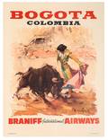 Braniff International Airways Bogota Colombia Circa