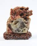 An Elaborate Chinese Soapstone Carving