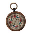 Playing Card Gambling Pocket Watch German ca 1920