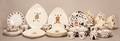 55 Miscellaneous Pieces of Table China Playing Cards