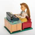 935 Busy Secretary Toy Japan Linemar 1950s Battery