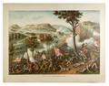 Battle of Missionary Ridge Civil War Lithograph