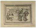1860s New York Tavern Lithograph New York Published