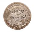 Young WH Young the magician counterstruck US quarter
