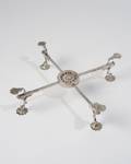 19th C English Silver Plate Dish Cross